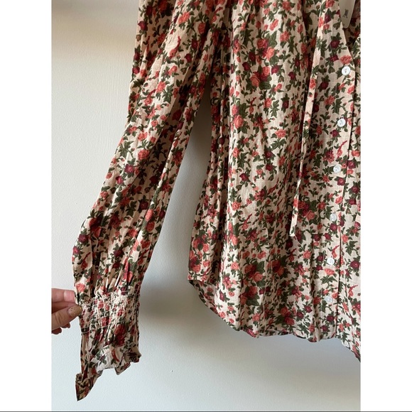 NWT Free People Meant To Be Blouse - Picture 4 of 5